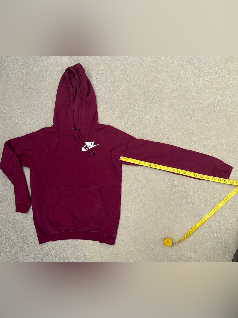 Nike Athleisure Burgundy Women’s XS Hoodie - Picture 5 of 9